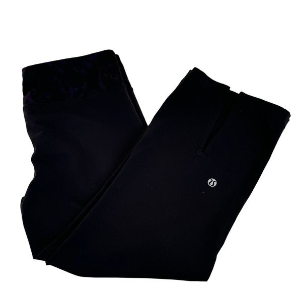 Lululemon Gather & Crow Crop Beautiful Baroque Deep - Picture 5 of 15